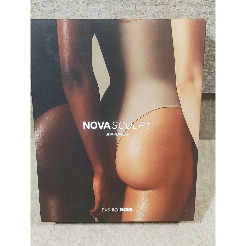 Seamless Nude Full-Body Compression Shapewear Bodysuit - Picture 4 of 5